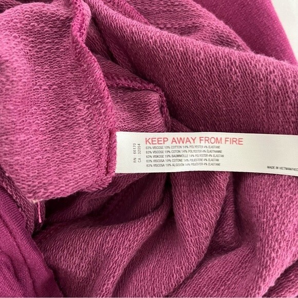 NWT Free People Love Spell One-Piece Romper, Aubergine, Size XS - Picture 14 of 15